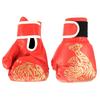 Red Taekwondo Boxing Gloves Bodybuilding Exercise Sanda Fighting for Adults ChildrenRed Adults