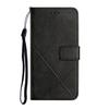 For Case LG Aristo 5 G9 K41S K42 K51 K51S K52 K61 K62 K92 K22 Plus Q92 Q61 Q510 V60 Thing 5G Cute Stripe Flip Wallet Cover D20E