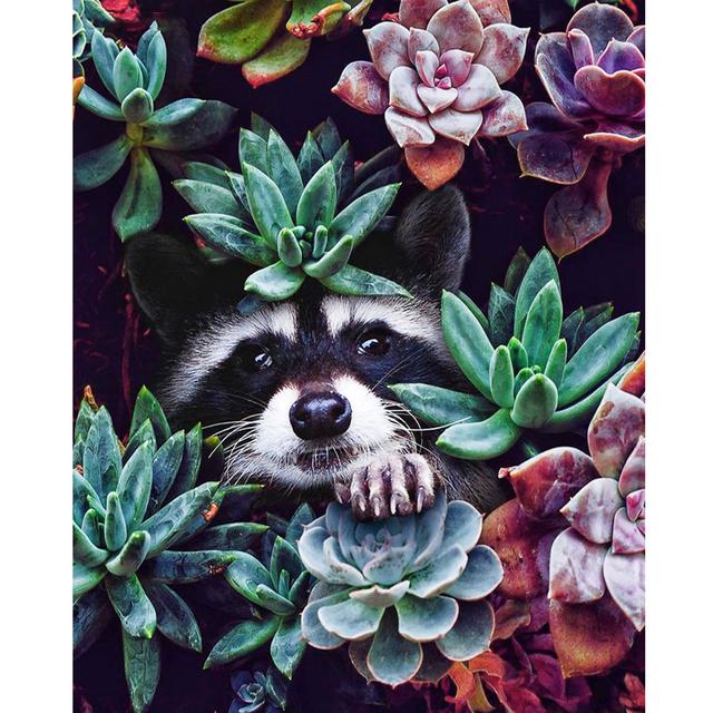 Full Round Diamond Painting Tiger Lion Face And Flower Picture Of Rhinestones Diamond Embroidery Decor For Home