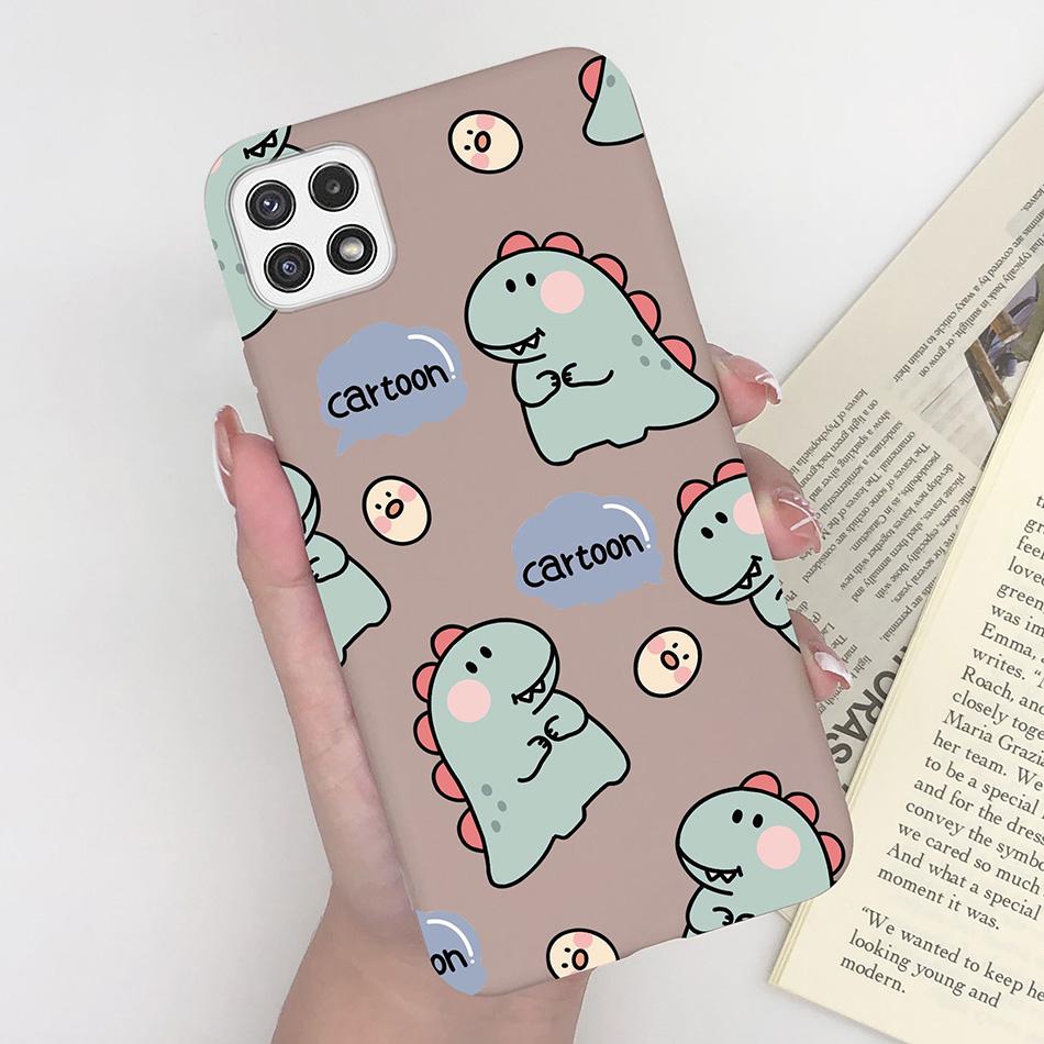 For Samsung Galaxy A22 A22s F42 5G Case Cute Avocado Silicon Back Soft Phone Cover For Samsung A 22 A 22s F 42 5G Colorful Shell