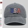 pc American  Years of Freedom  Star Pattern Print Baseball Cap Fashion Patriotic WomenS Daily Wear Design Sun Hat Comfo