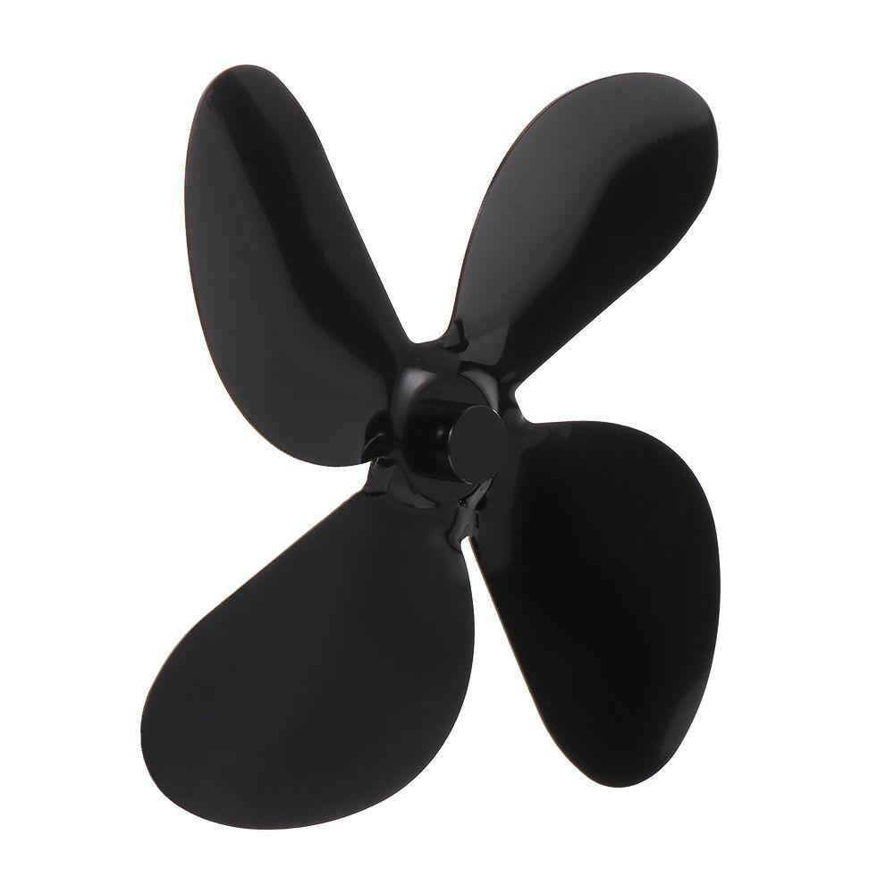 Ecofan 4-Blatt Kaminteile Wärmeverteilung Holzfeuerung Wärmeleistung Herdplatte Lüfter für Holzofen