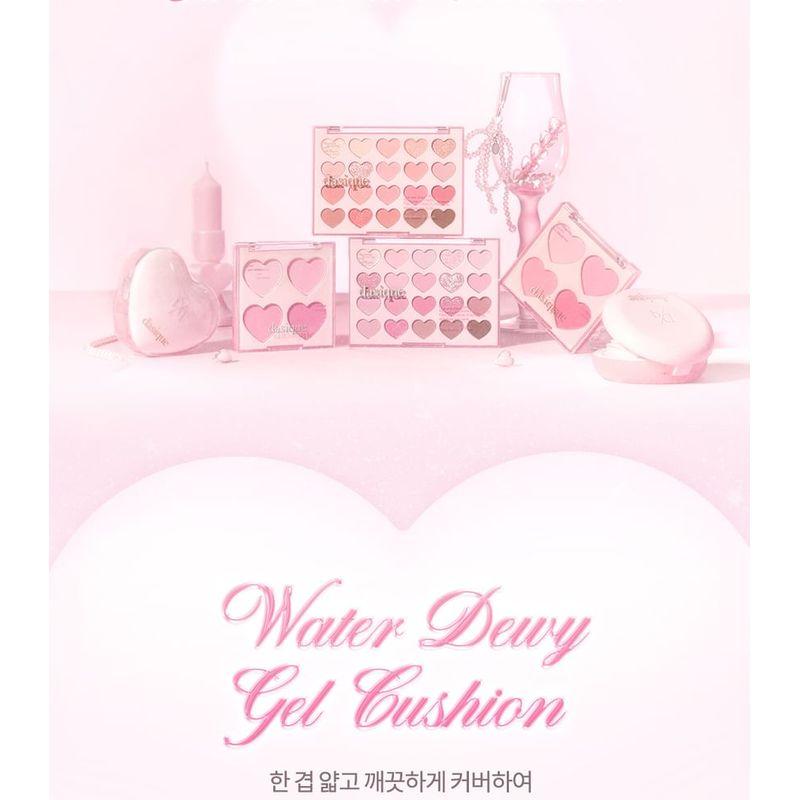dasique - Water Dewy Gel Cushion Special Set - 3 Colors