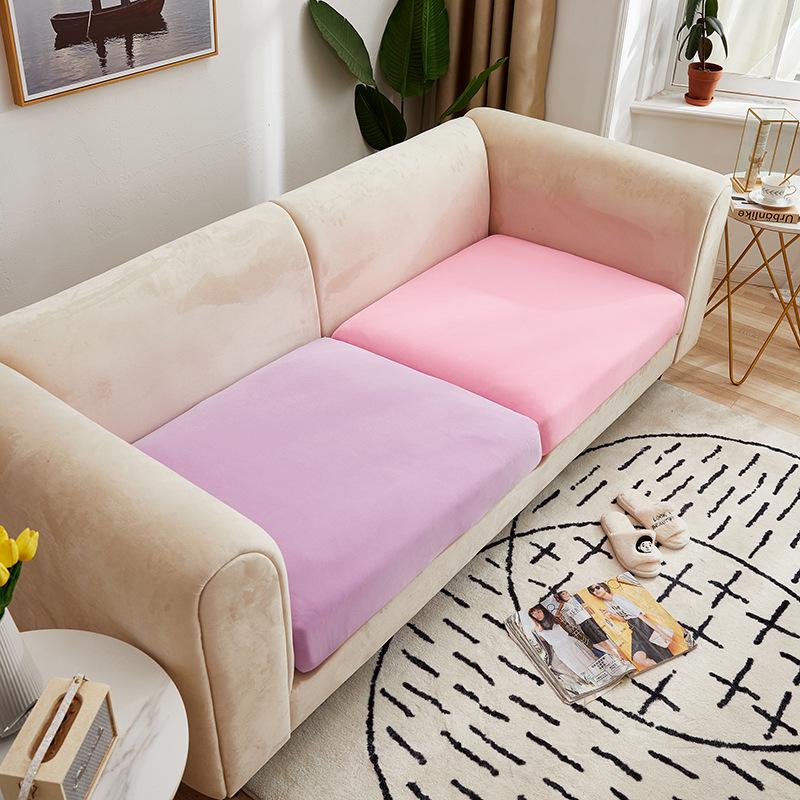 Silk Summer Sofa Cushion Cover Seat Back Pad Cover 2025 Home Living Room Couch Cover Soft Protector