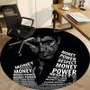 1PC Scarface Office Round Rug, Non-slip, Soft and Durable Office Rug for Interior Decoration, Perfect for Office Yy250915034
