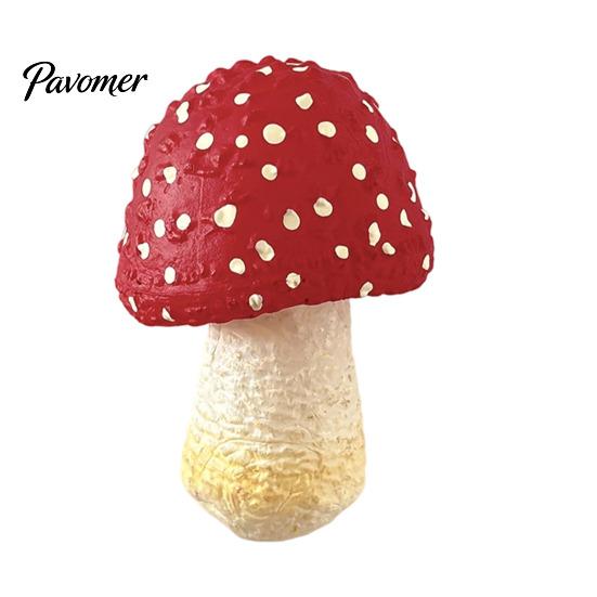 Mushroom Fridge Magnets 3D Refrigerator Magnet, Resin Fake Decorative Small Memo Holders Photo Notes Holder for Whiteboard Cabinet Kitchen Magnetic