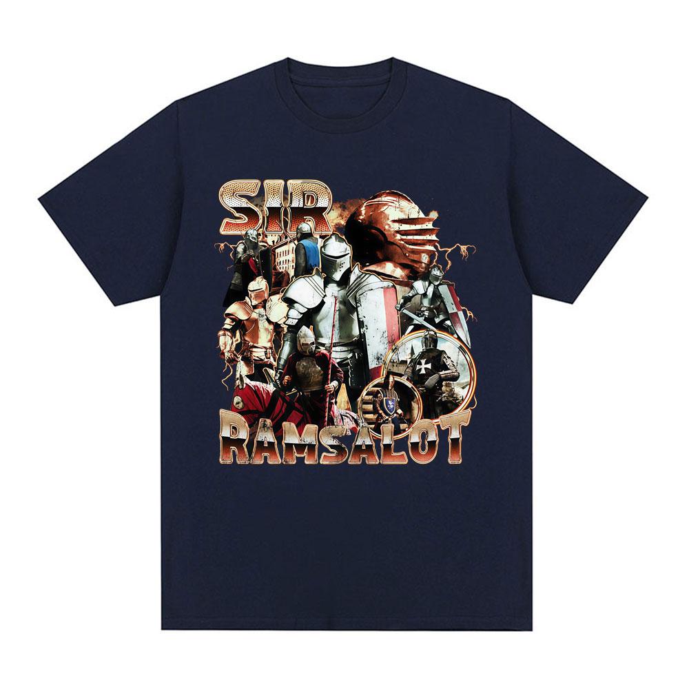 

Sir Ramsalot Fun Knight Fan Tshirt 2026 New Hot Selling Mens Womens Casual Cotton Fashion Retro Tshirt Street Wear 4XL