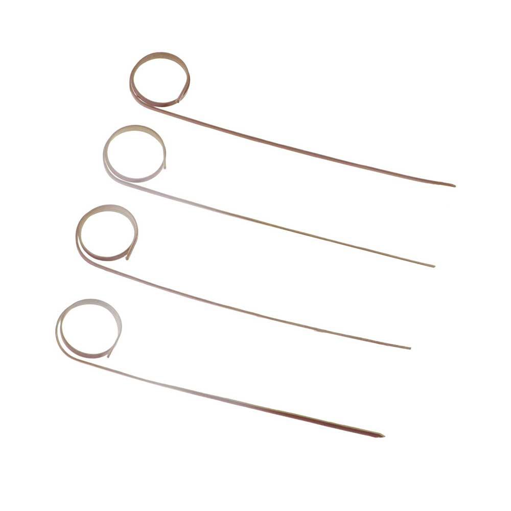 Shaped Bamboo Decorative Eco-friendly Appetizers Picks Ring Toothpick Fancy Sticks Cocktail Skewer