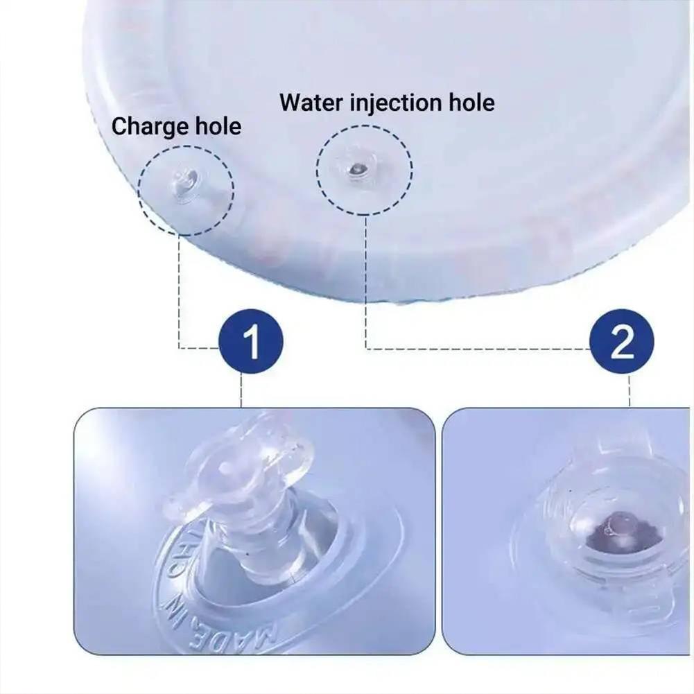 Katzen Wassermatte mit Luftpumpe Interaktive Sensorische Spielmatte Katzen Wasser Sensor Spielmatte für Hauskatzen
