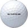 BRIDGESTONE TOUR B X Golf 2026 Pack of B6WXJ Balls, Model, 12, White,