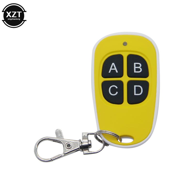 Universal 433MHz Remote Control Wireless 4 Keys Copy Remote Control Cloning Garage Door Remote Control Duplicator Key