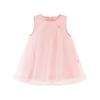 Minibala Girls' Sweet Mesh Splice Dress