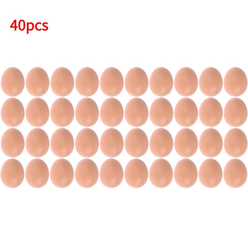 Plastic Eggs Chicken House Small Fake Eggs Simulation Graffiti Eggs Dummy Egg Hen Poultry Chicken Prank Eggs Nest Egg Painting