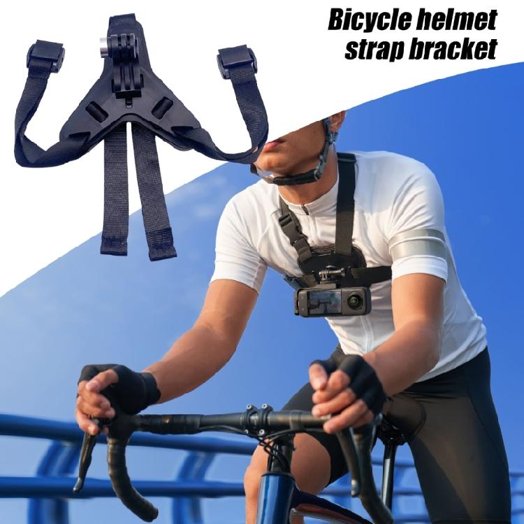 Durability Helmet Camera Chin Strap Mounting System Quick Release Mechanism For Action Camera Stability Optimization