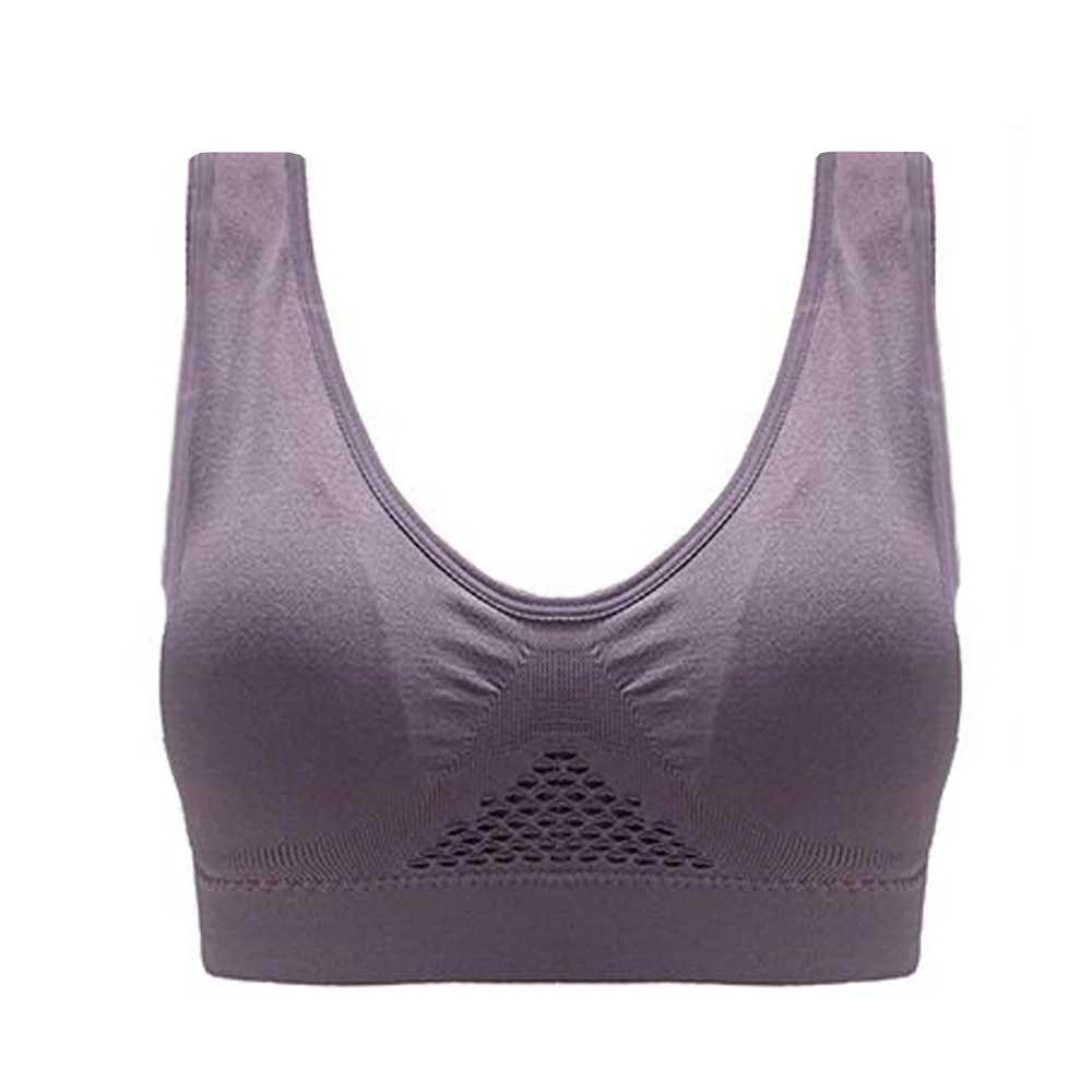 Bras for Women Plus Size Seamless Cotton Breathable Underwear Wireless with Pads Push Up Bra Plus