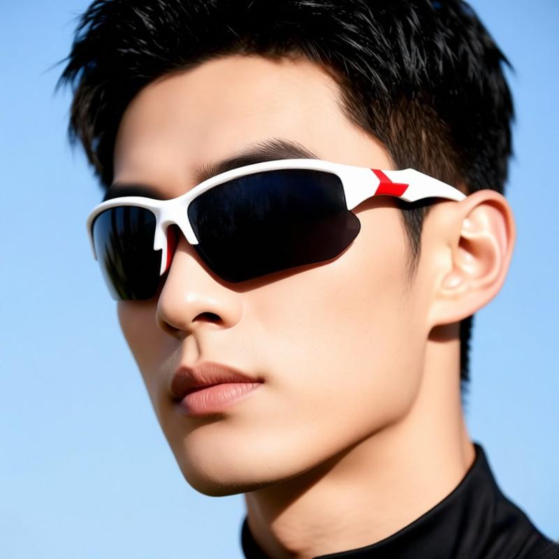 Polarized Cycling Glasses Fishing UV Protection Windproof Sports Sunglasses