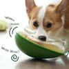 Avocado Pet Feeder Plastic Slow Feeder Dog Bowl Auto Food Dispenser Puppy Toy for Cats and Dogs Home