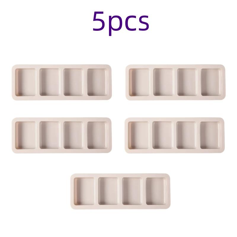 3D Square/round/Oval Silicone Soap Mold DIY Soap-making Supplies Handmade Chocolate Cake Decoration Baking Kit Home Decor Gift