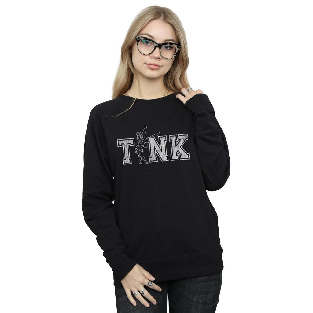Disney Womens/Ladies Tinker Bell Collegiate Tink Sweatshirt