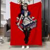 Alice MMadness RReturns Throw Soft Warm Flannel Blanket Multiuse Throw for Bed Sofa Office Air Conditioning Nap Blanket