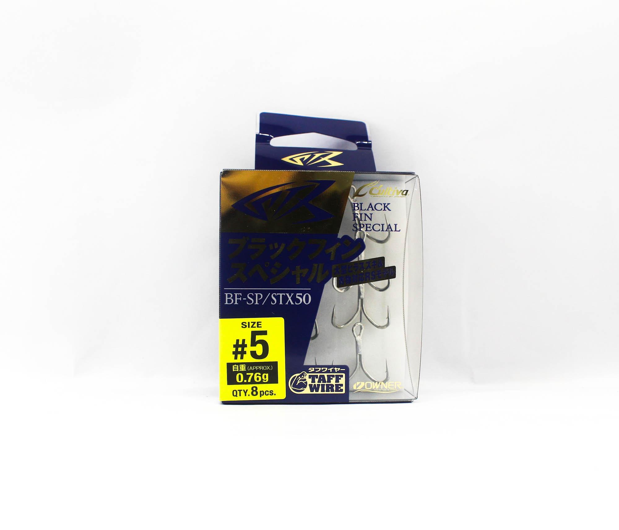 Owner STX-50BF-SP Тройной крючок Stinger Черный Фин Специальный размер 5 (6897)