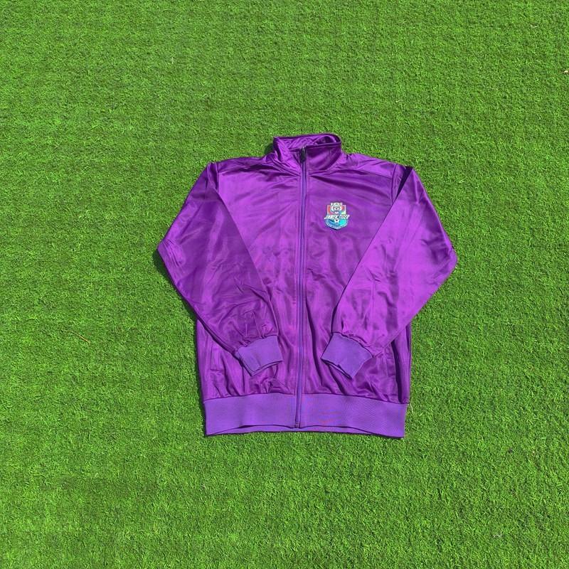Long Sleeve Soccer Jacket Tianjin Jinmen Tiger Fans Training Top Stand Collar Embroidery Moisture Wicking Sports Fitness