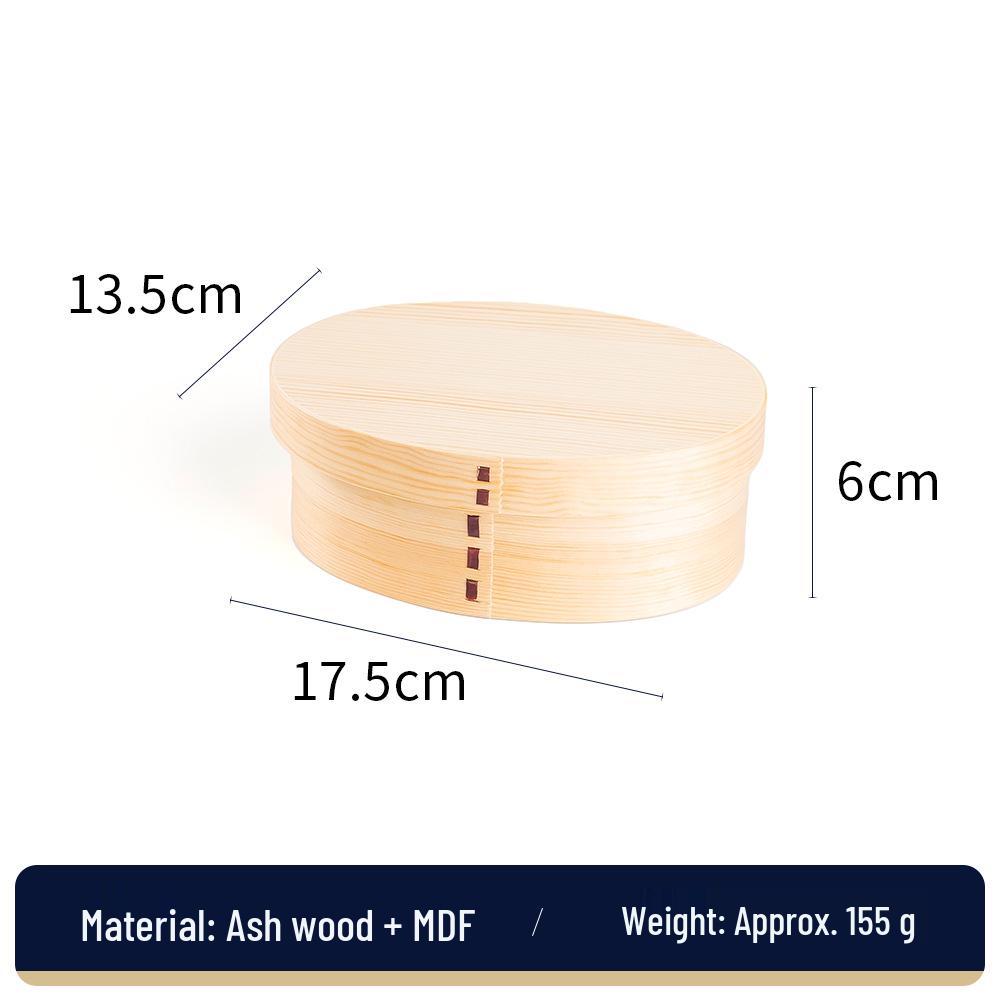 Japanese Wooden Bento Box – Multi-layer Solid Wood Lunch Box and Fresh Fruit Container