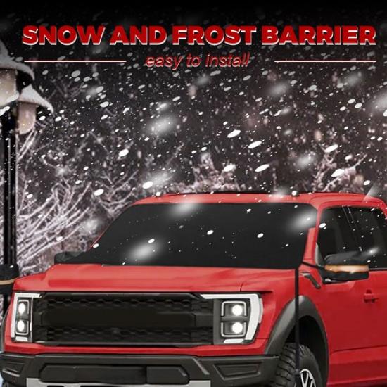 For Ford Ranger Front Windshield Snow Cover Frost Protect with Side Mirror Cover