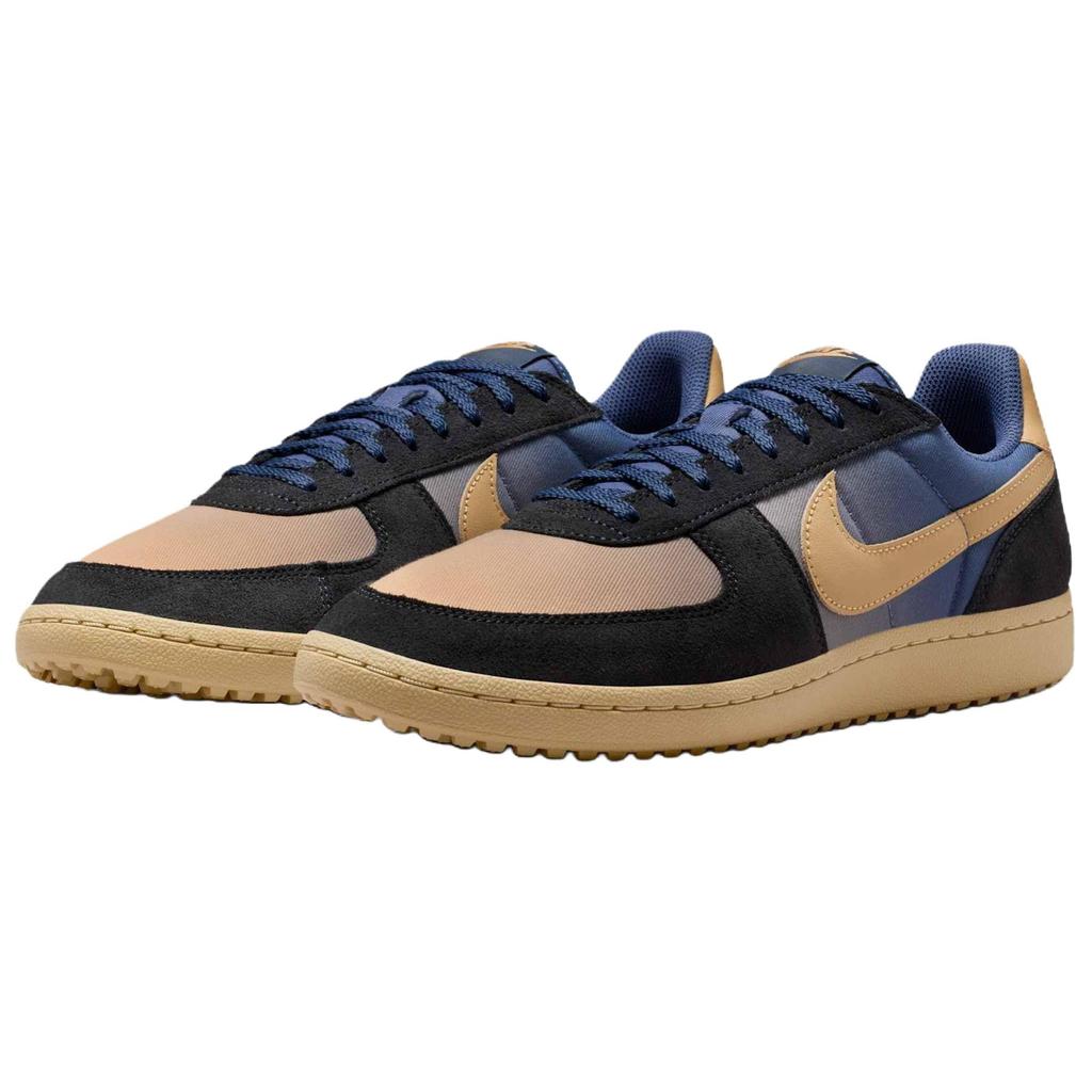 New Nike Field General Skateboard Shoes Unisex Beige Blue Black IQ1046-400