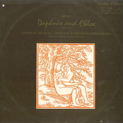 LP Record CHARLES MUNCH, BOSTON SYMPHONY ORCH - Ravel: Dances Daphnis and Chloe SHP2155 VICTOR Japan Classical Used