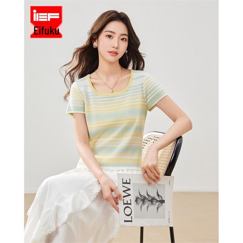 IEF Women s French Style Knitted Top One Size