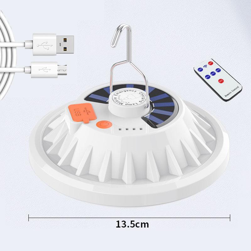 

500 светодиодный подвесной солнечный светильник, водостойкая солнечная лампа высокой яркости, встроенная батарея, солнечная лампа большой емкости, уличный фонарь для кемпинга белый