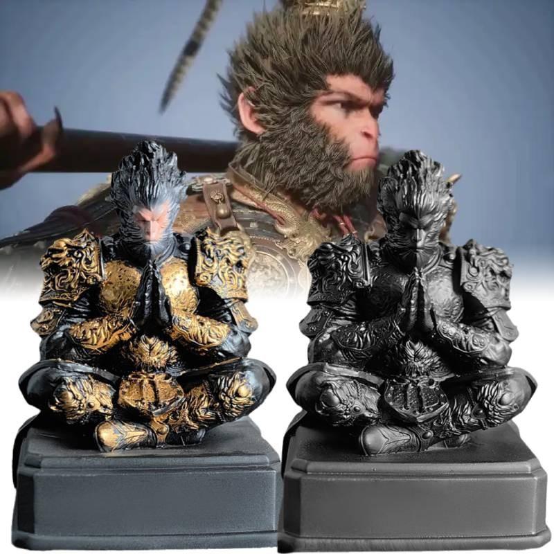 Stunning Black Myth Wukong Resin Decorative Statue Of The Monkey King For Home Decor
