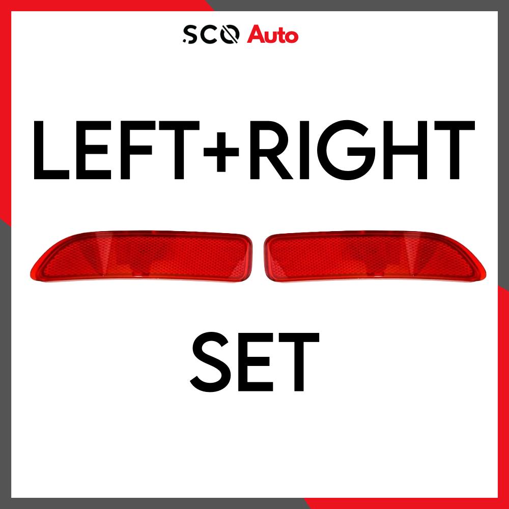 Πίσω ανακλαστήρας για Dacia Dokker για Logan MCV για Lodgy αριστερός δεξιός προφυλακτήρας Reflector Red Reflective Strips 8200751778 8200751779