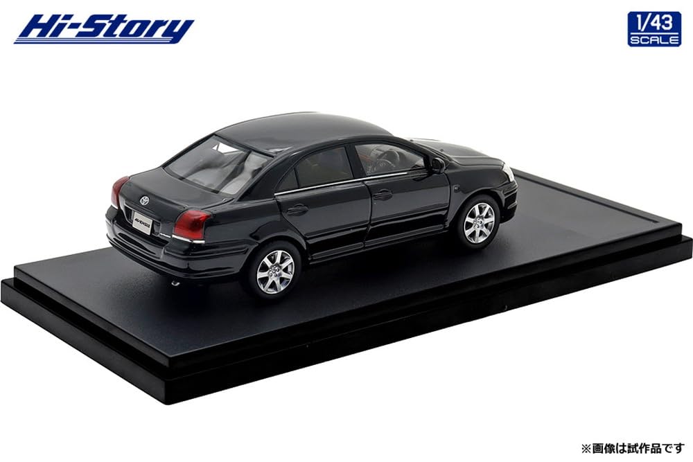 INTERALLIED Hi Story 1/43 Scale Toyota Avensis Li (2003) Black Mica Finished Model HS504BK