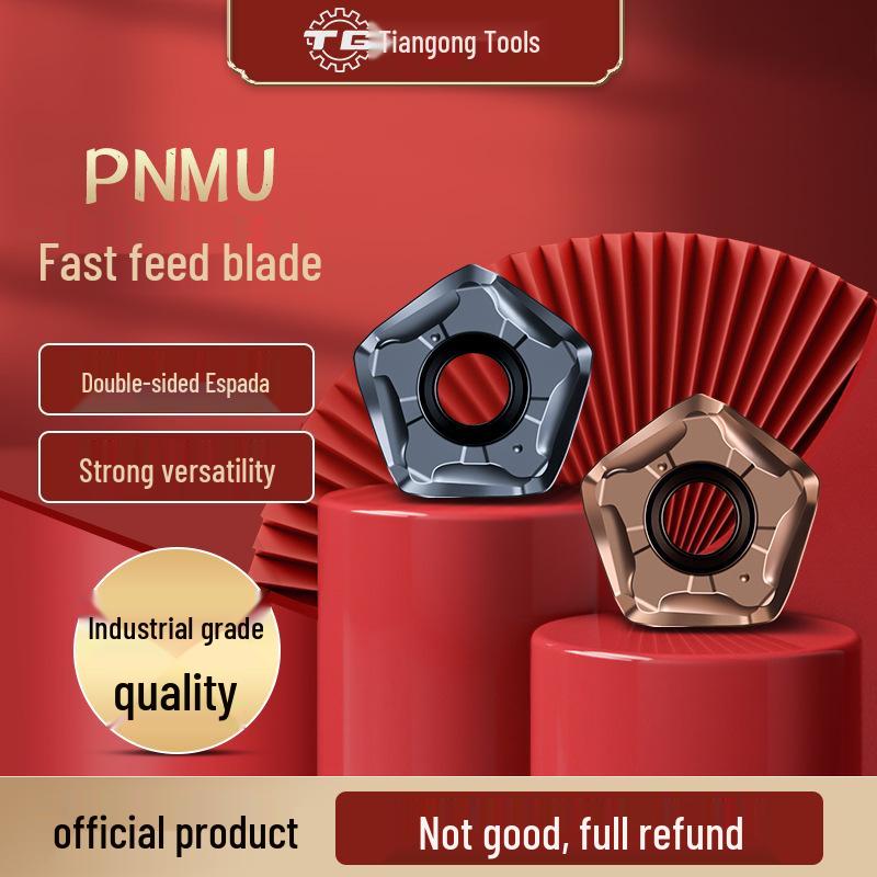 Tiangong Fast Feed CNC Double-Sided Milling Cutter PNMU0905GNER-M33-TU5250