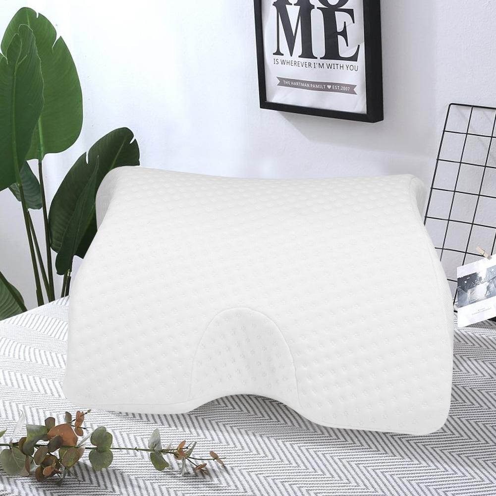 Arch U Shape Pillow Curved Memory Foam Sleeping Neck Pillow for Couple