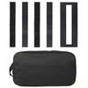 Guitar Effect Pedalboard with Carrying Bag Aluminum Alloy Effect Pedal Plate Portable Large Guitar Pedal Board Enduring