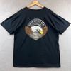 T-ShirtHarley Davidson Mens Black T Shirt Life Begins When You Get One Eagle Graphic XL