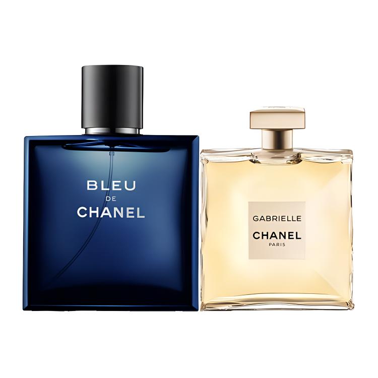 

Chanel Bleu De Chanel Eau De Toilette And Gabrielle Chanel Bleu 50ml + Gabrielle 35ml