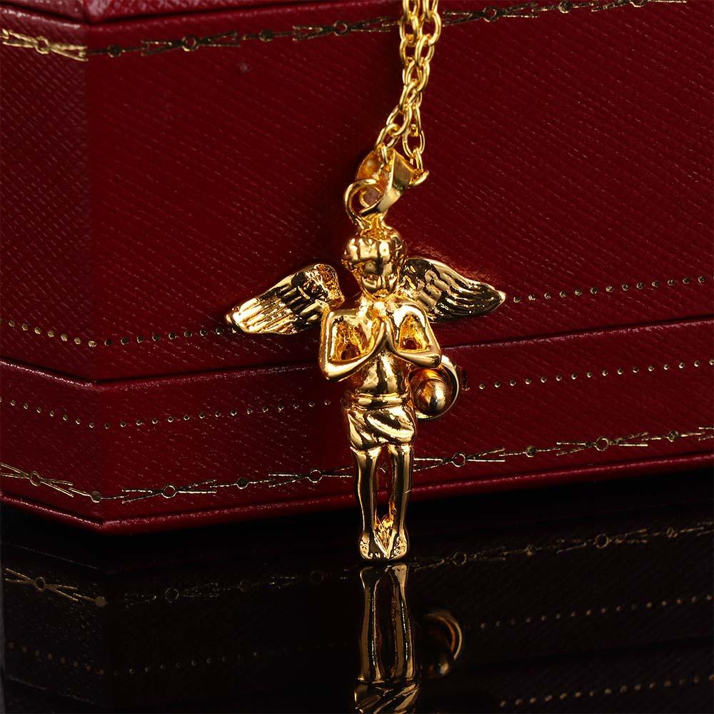 Greative Wing Little Angel Wing Jewelry Hip Hop Pendant Angel Necklace Hiphop Pendant Necklace