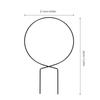 4Pcs Indoor Outdoor Plant Trellis Round Iron Curved Frame Supports for Potted Vines Houseplant Gardening Climbing Rack