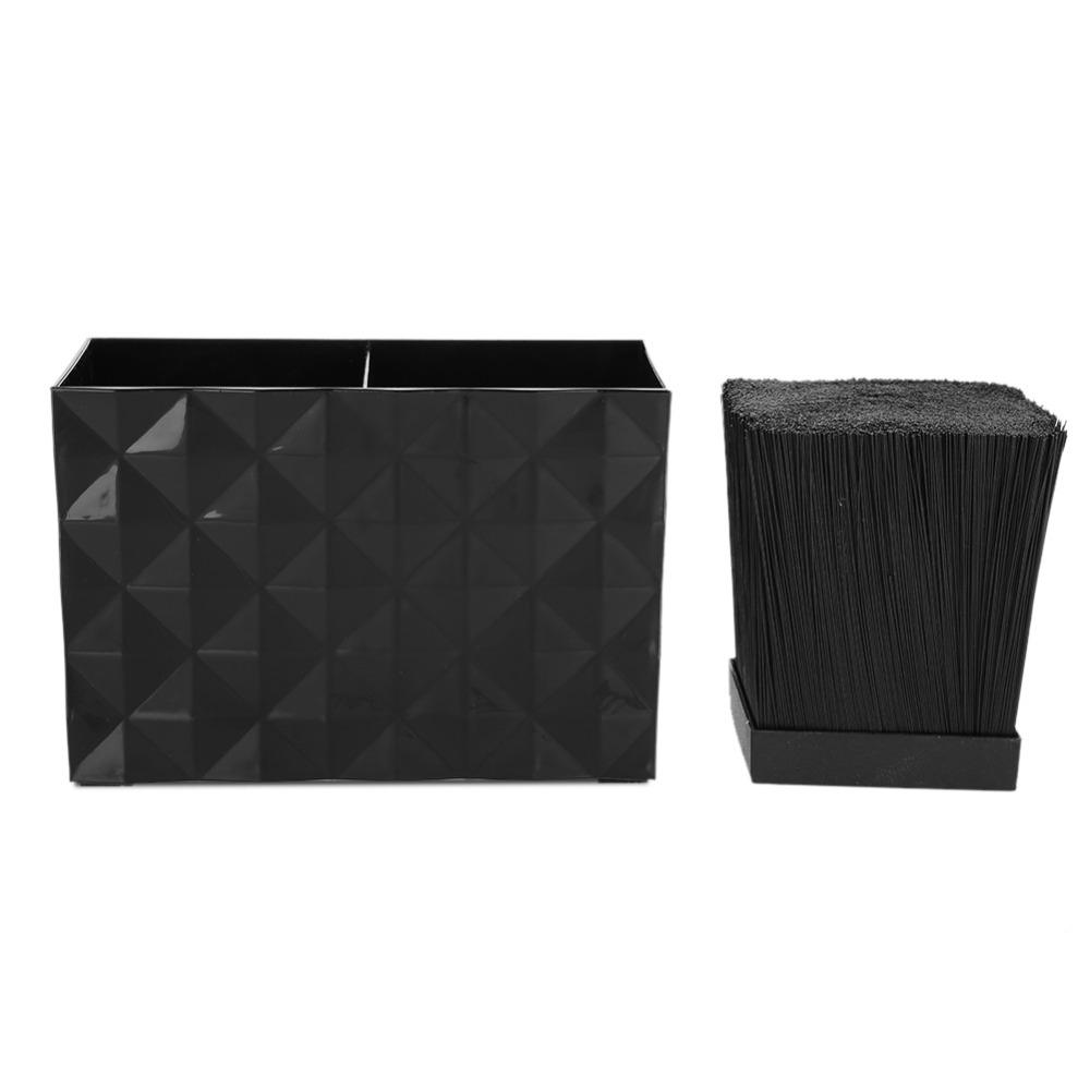 Schwarze Friseurwerkzeug-Aufbewahrungsbox Roter großer Kapazitäts-Scherenhalter Langlebiger weißer Friseur-Organizer