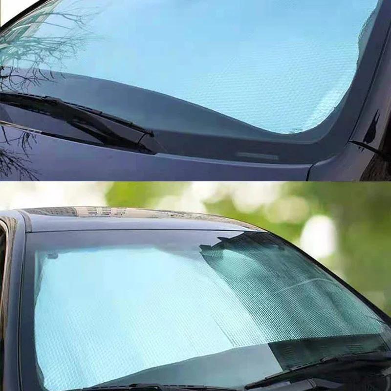 140x70CM Car Window Sun Shade Windshield Snow Ice Anti-UV Protection Front Rear Windshield Block Cover Visor Auto Accessories