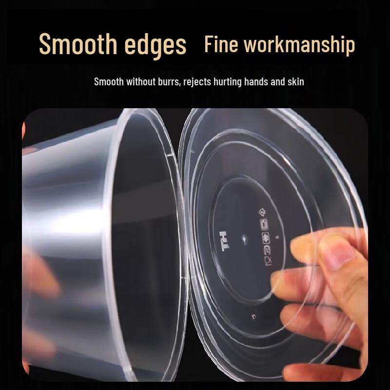 Treading Clean Disposable Transparent Food Containers