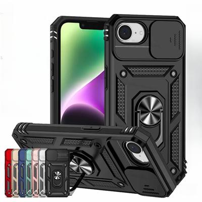 For IPhone 16e Cover Bumper Shockproof Armor PC Silicone Slide Camera Lens Protector Cover for IPhone 16e Otter Armor Box