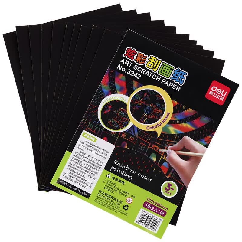 Deli 3242 Scratch Art Paper