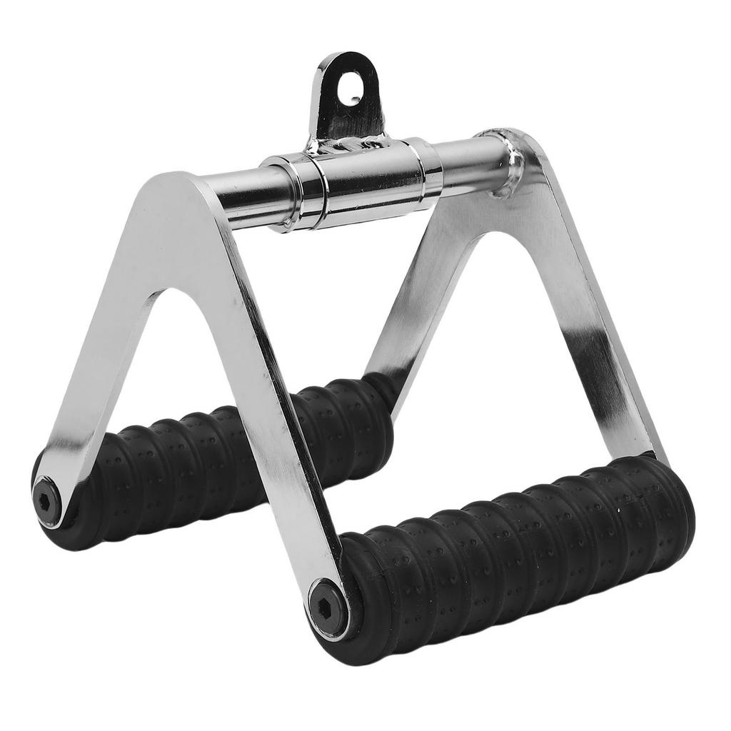 Row Handle Multi Purpose Strength Training Pull Down Handle Close Grip Cable Attachment with Spring Buckle
