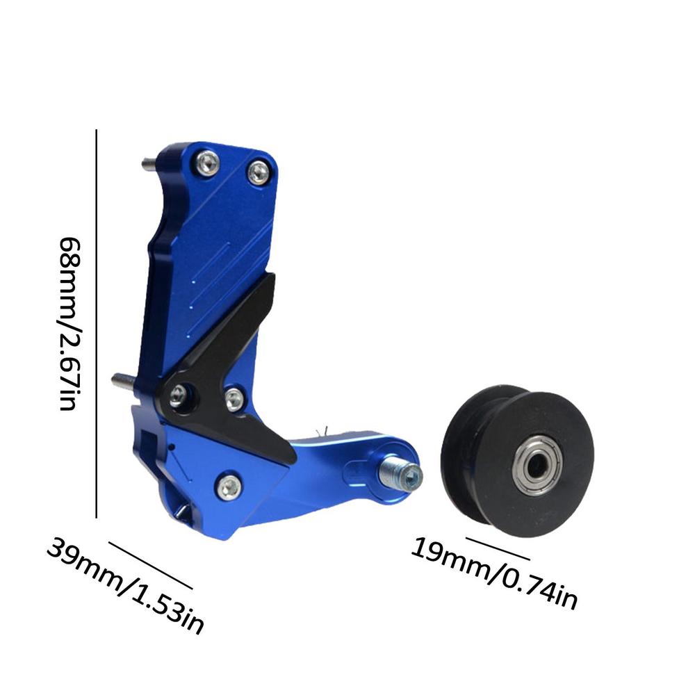 Universal-Motorrad-Kettenspanner, automatischer Regler, universeller Kettenspanner aus Aluminiumlegierung, robust und praktisch