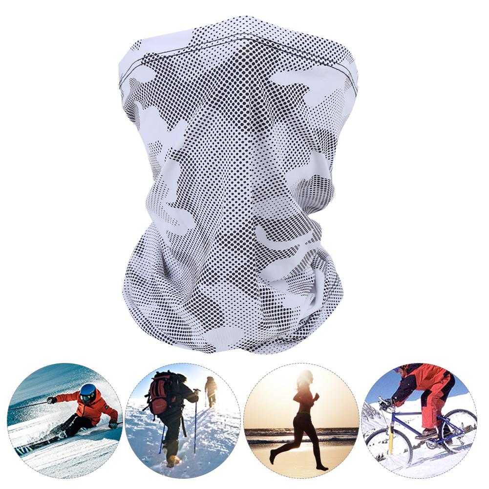 Outdoor Sport Sunscreen Exercise Headscarf Headband Cycling Face Shield Protectionartificial silk headscarf